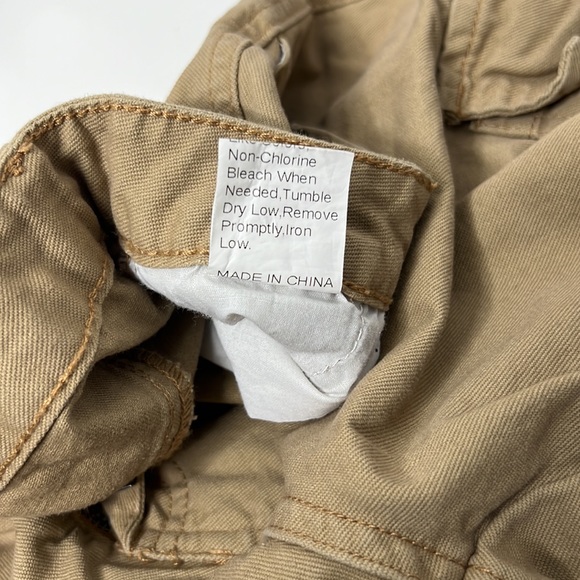 Beige Long Cargo Pants // Boyfriend Jeans - Picture 11 of 12